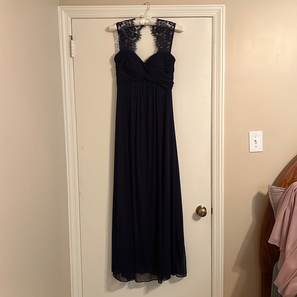 Birdy Grey Navy Bridesmaid Dress Size S
